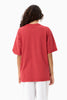 Afends Script - Boxy Tee - Vintage Cherry