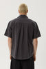 Afends Static - Short Sleeve Shirt - Black Stripe