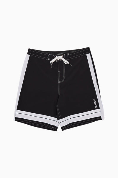 Afends The Pass - Surf Related V2 Boardshort 19" - Black