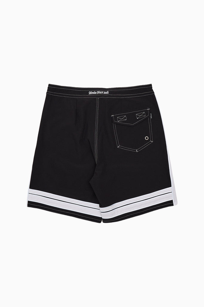 Afends The Pass - Surf Related V2 Boardshort 19" - Black