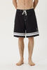 Afends The Pass - Surf Related V2 Boardshort 19" - Black