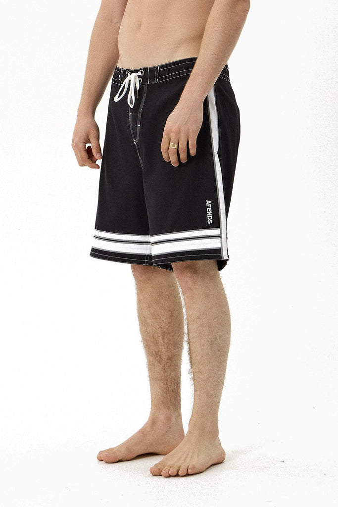 Afends The Pass - Surf Related V2 Boardshort 19" - Black
