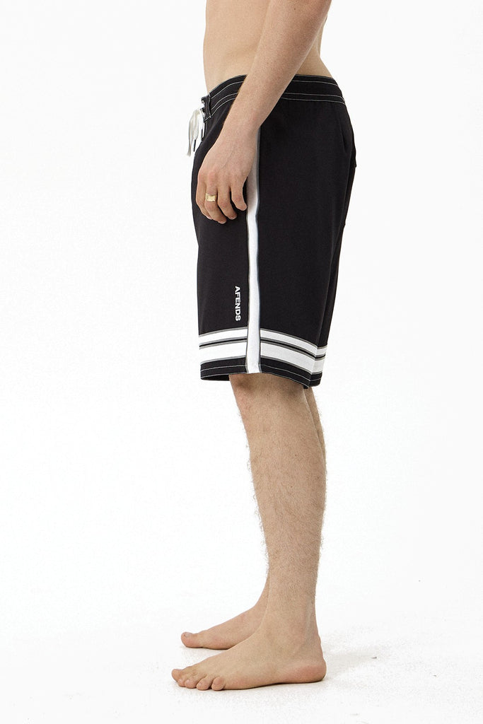 Afends The Pass - Surf Related V2 Boardshort 19" - Black