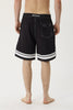 Afends The Pass - Surf Related V2 Boardshort 19" - Black