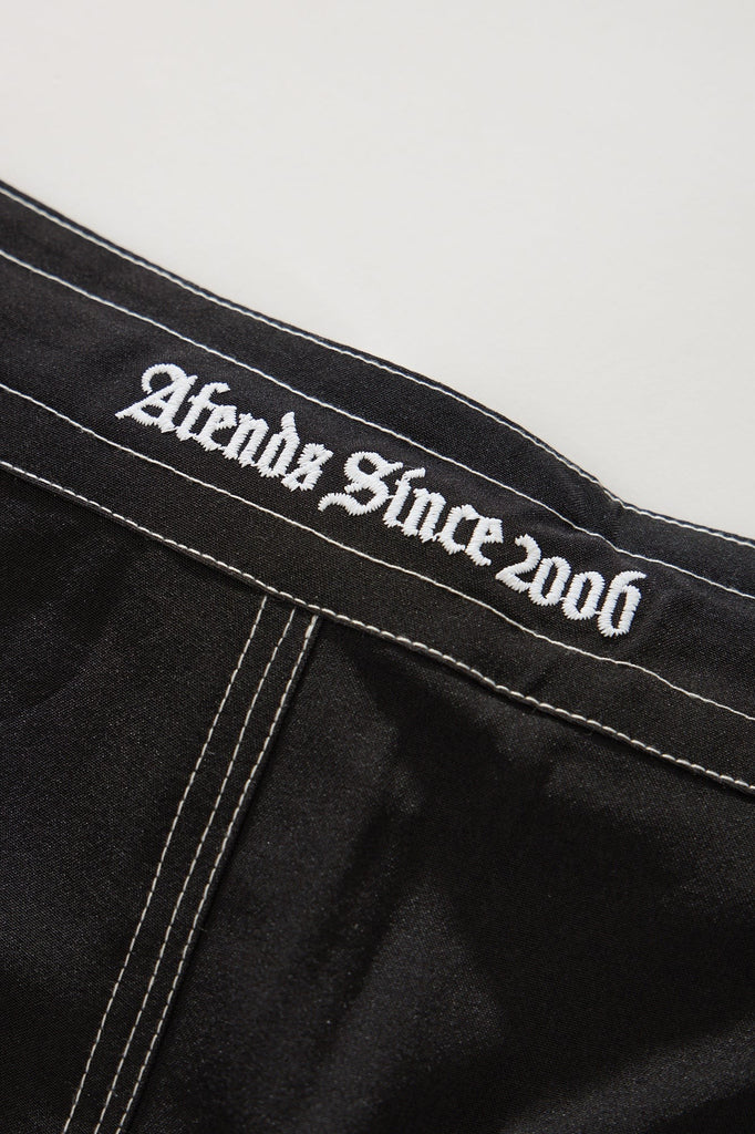 Afends The Pass - Surf Related V2 Boardshort 19" - Black