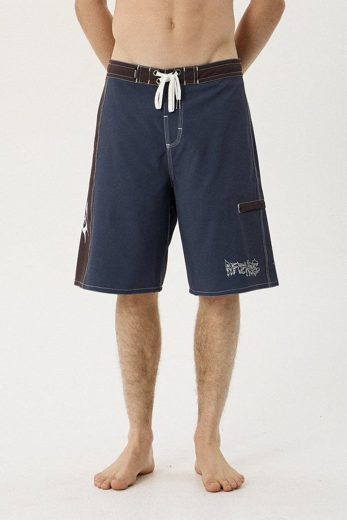 Afends Yang - Surf Related V2 Boardshort 21" - Charcoal