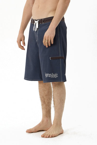 Afends Yang - Surf Related V2 Boardshort 21" - Charcoal