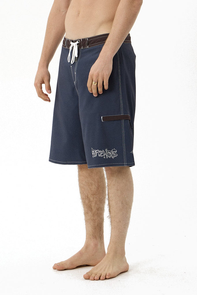 Afends Yang - Surf Related V2 Boardshort 21" - Charcoal