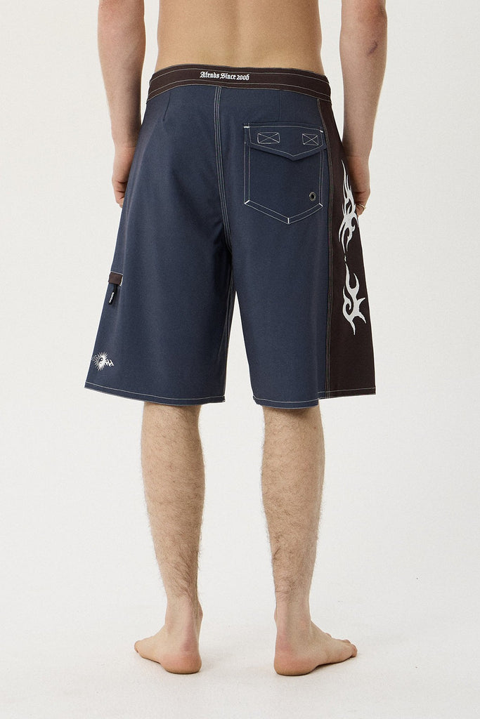 Afends Yang - Surf Related V2 Boardshort 21" - Charcoal
