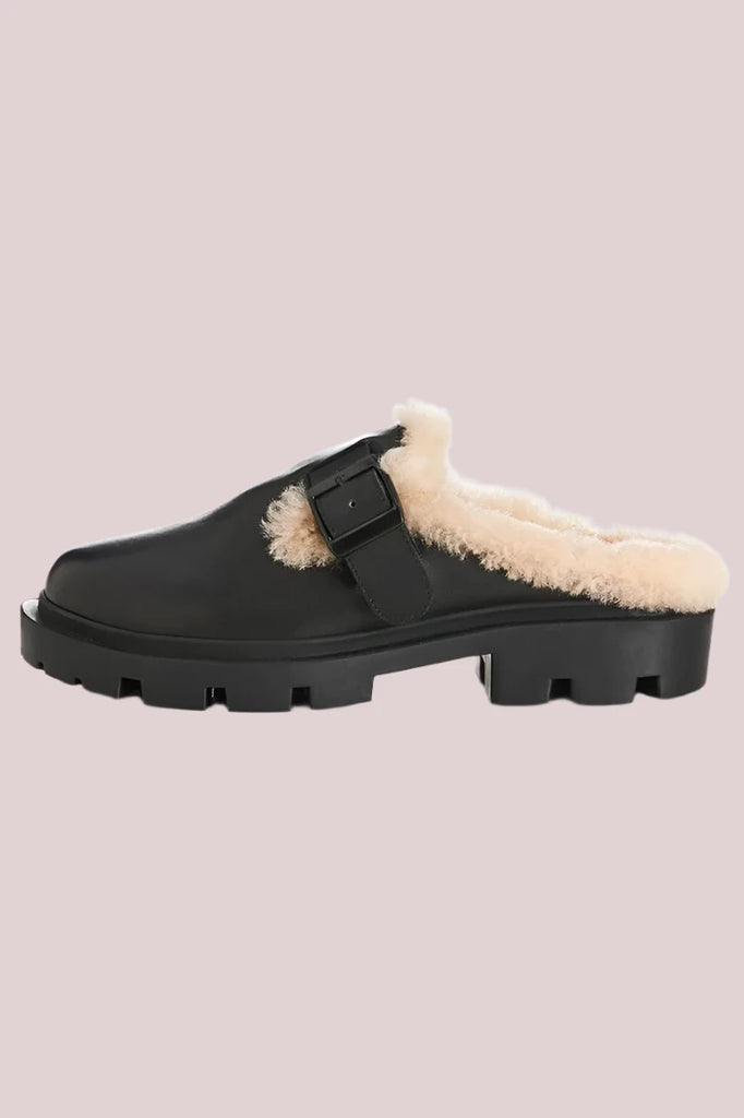 ALIAS MAE FOOTWEAR ALIAS MAE ADEN - BLACK LEATHER/SHIRLING