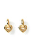 ARMS OF EVE JEWELLERY ARMS OF EVE TE AMO EARRINGS - GOLD PLATED
