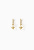 Arms of Eve Astrid Gold Earrings - Gold Plated
