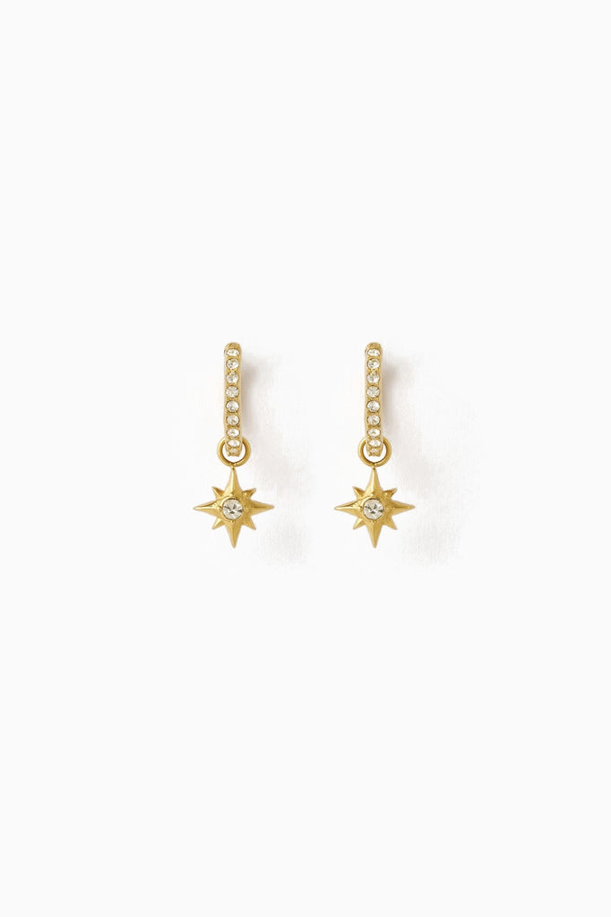 Arms of Eve Astrid Gold Earrings - Gold Plated