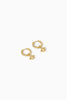 Arms of Eve Astrid Gold Earrings - Gold Plated