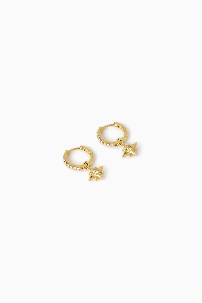 Arms of Eve Astrid Gold Earrings - Gold Plated