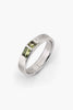 Sue The Boy Axis Peridot Ring in 925 sterling silver