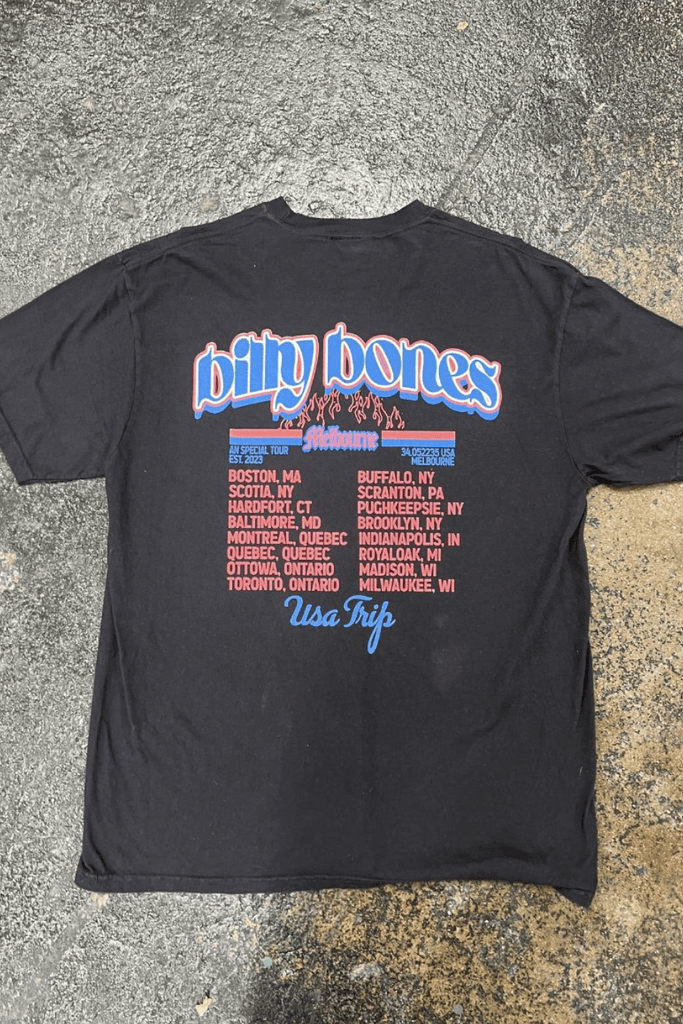 Billy Bones Club MENS T-SHIRTS BILLY BONES CLUB AMERICAN DREAM TEE - BLACK