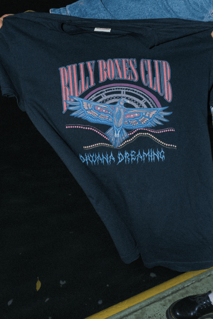 Billy Bones Club TEE BILLY BONES CLUB DIWANA DREAMING COLLAB TEE - BLACK
