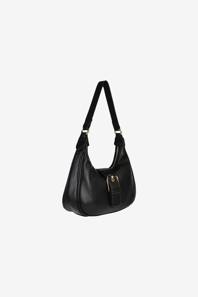 Millie Black PU Gold