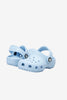 Crocs Toddler Classic Clog - Blue Calcite, pair angled view