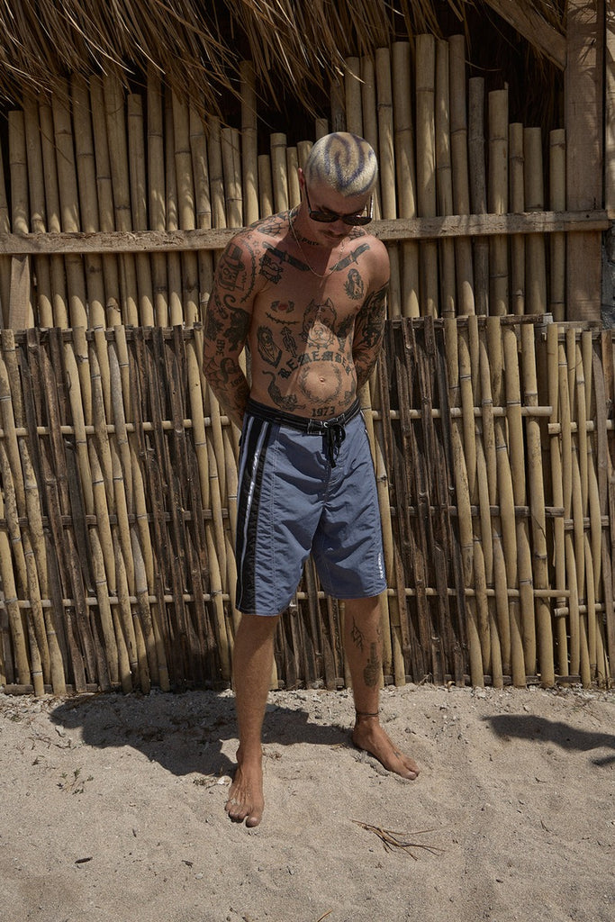 AFENDS FORUM SURF RELATED V2 BOARDSHORT 22 - SLATE BLUE lifestyle 2