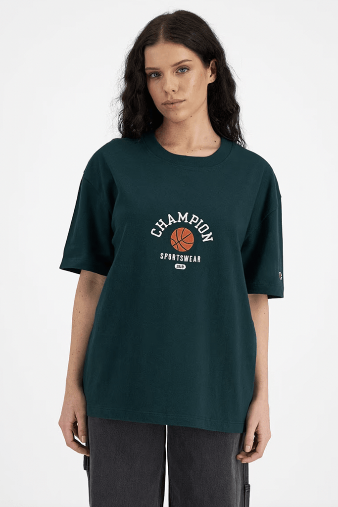CHAMPION MENS T-SHIRTS CHAMPION HERITAGE CLUBHOUSE TEE - MID FIELD