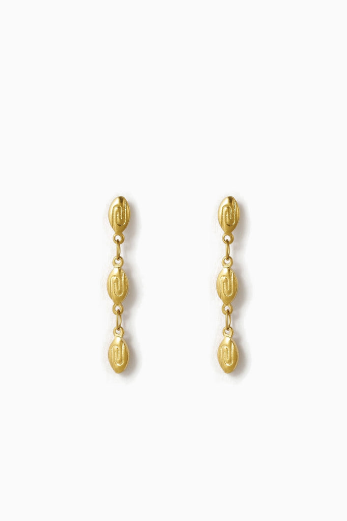 Arms of Eve Coco Gold Earrings - Gold Plated
