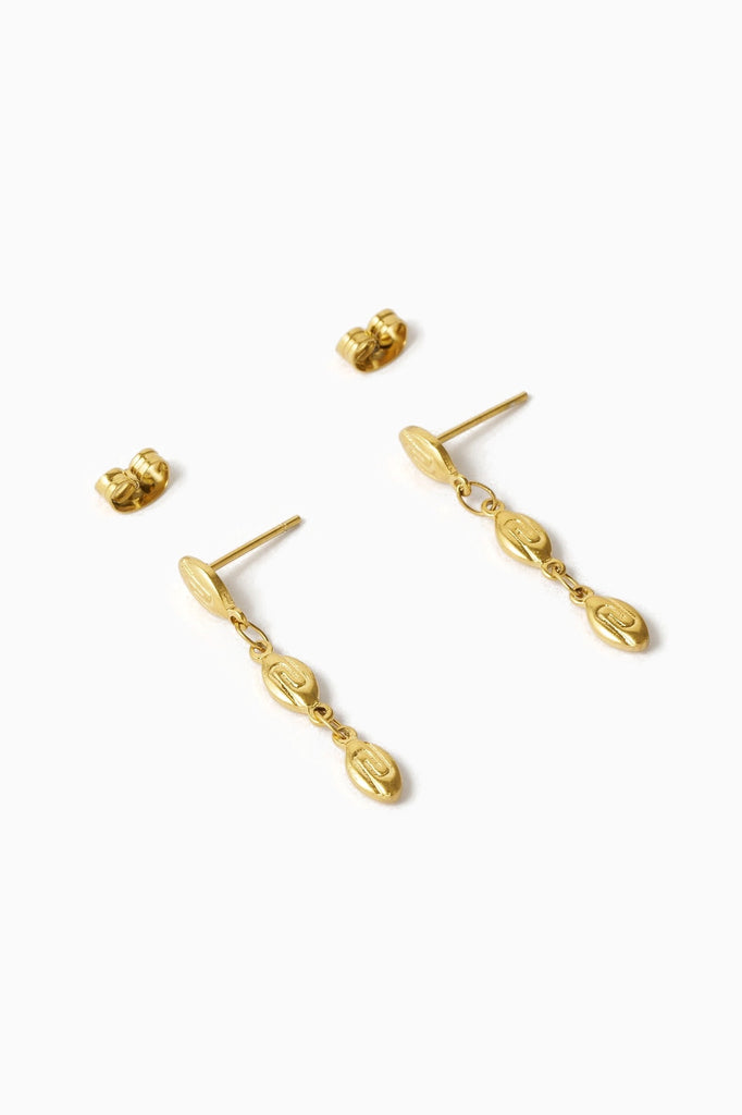 Arms of Eve Coco Gold Earrings - Gold Plated