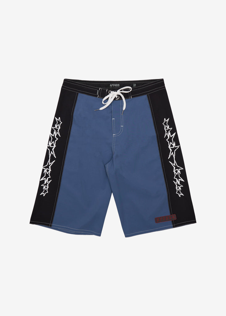 AFENDS Constellation - Surf Related V2 Boardshort 24" - Slate Blue
