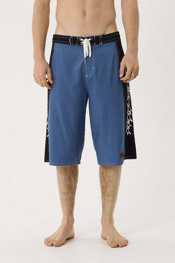AFENDS Constellation - Surf Related V2 Boardshort 24" - Slate Blue