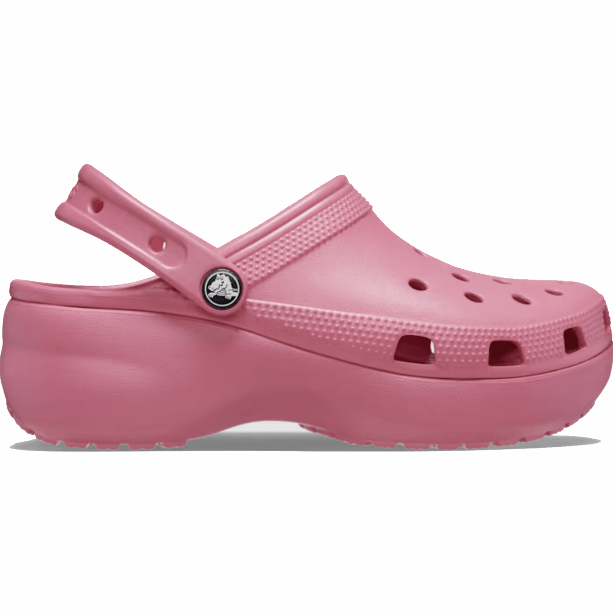 Crocs platform outlet pink