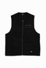 DICKIES MENS BUTTON UP SHIRTS DICKIES DALLAS UTILTY VEST - BLACK