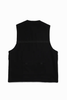 DICKIES MENS BUTTON UP SHIRTS DICKIES DALLAS UTILTY VEST - BLACK
