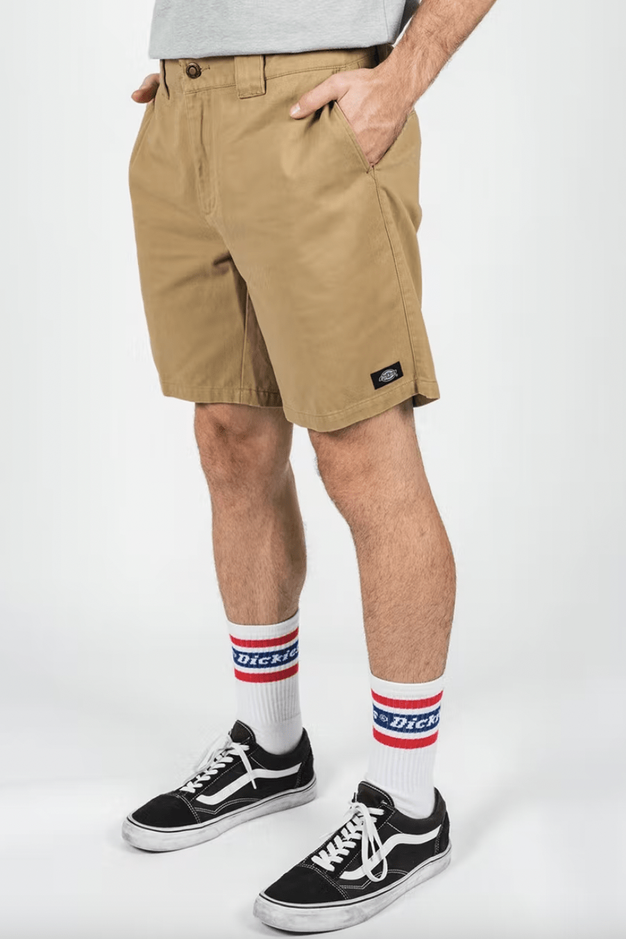 DICKIES WR179 REGULAR FIT SHORT KHAKI - Main Image