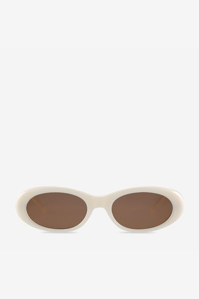 Status Anxiety Dopamine Sunglasses - Bone