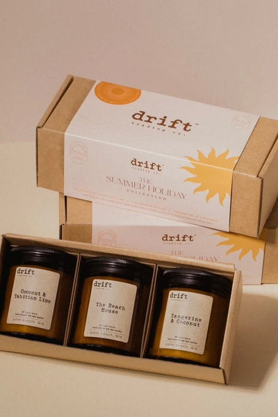DRIFT TRADING CO. CANDLES DRIFT SUMMER HOLIDAY COLLECTION