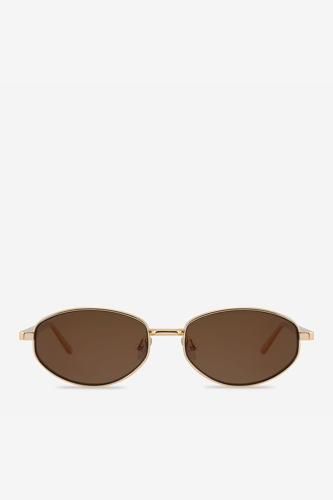Status Anxiety Enigma Sunglasses - Gold