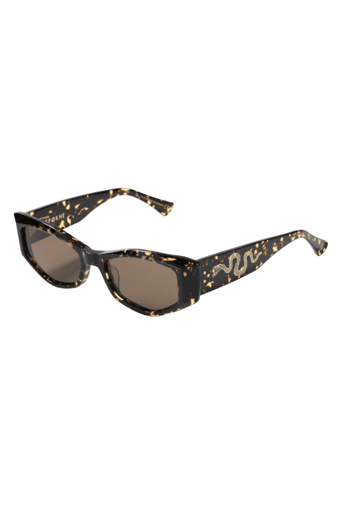 EPOKHE SUNGLASSES EPOKHE GUILTY SUNGLASSES - CRYSTAL DARK TORTOISE POLISHED/BROWN POLARIZED