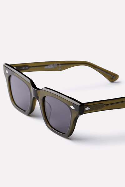 EPOKHE SUNGLASSES EPOKHE STEREO x EITHAN OSBORNE - ARMY GREEN/ POLISHED BLACK