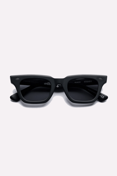 EPOKHE SUNGLASSES EPOKHE STEREO x EITHAN OSBORNE - MATTE BLACK/BLACK POLARIZED