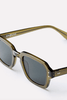 EPOKHE SUNGLASSES EPOKHE WILSON - ARMY GREEN POLISHED/GREEN