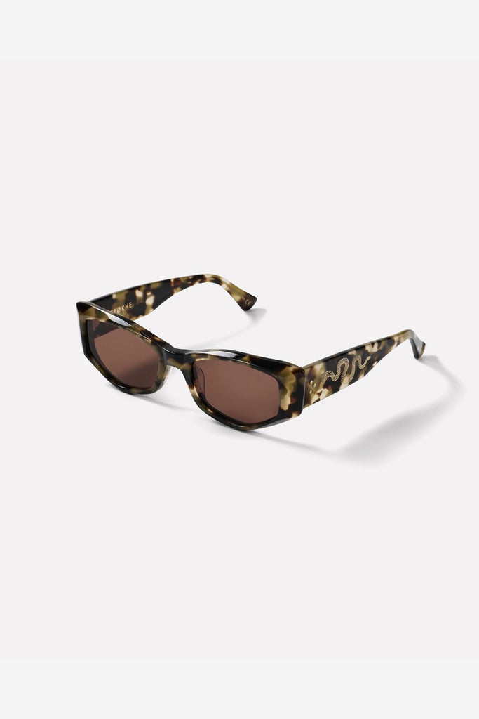 Epokhe Guilty Sunglasses - Tori Polished/Bronze