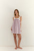 JUNI Valerie Mini Dress - Rosa Stripe