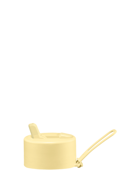 FRANK GREEN BOTTLE FRANK GREEN FLIP STRAW LID AND STRAP PACK - BUTTERMILK