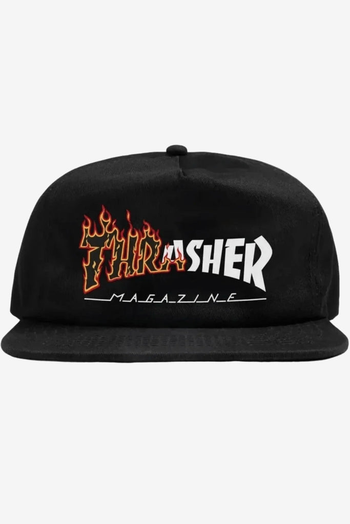 Thrasher Ignite Snapback - Black