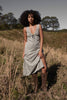 AFENDS Womens Izzy Maxi Dress Vice Alpine Check front