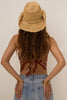 Arms of Eve Jackson Sunhat - Cowrie Shell