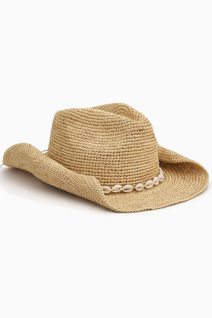 Arms of Eve Jackson Sunhat - Cowrie Shell