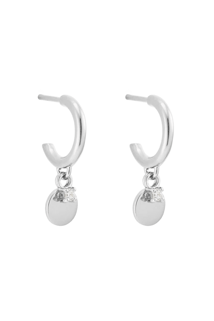 KIRSTIN ASH JEWELLERY KIRSTIN ASH HONOUR HOOPS- STERLING SILVER