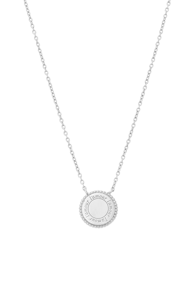 KIRSTIN ASH JEWELLERY KIRSTIN ASH L'AMOUR NECKLACE - STERLING SILVER